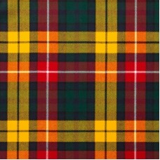 Reiver Light Weight Tartan Fabric - Buchanan Modern